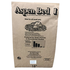 Aspen 1 Bedding for small animals. Natural wood shavings.