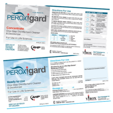 Peroxigard Labels