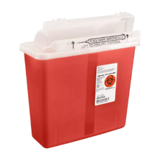 Uline 5-Quart Sharps Container