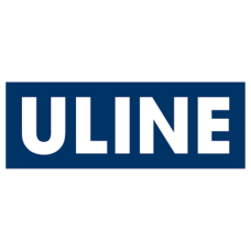 Uline Logo in Blue and White