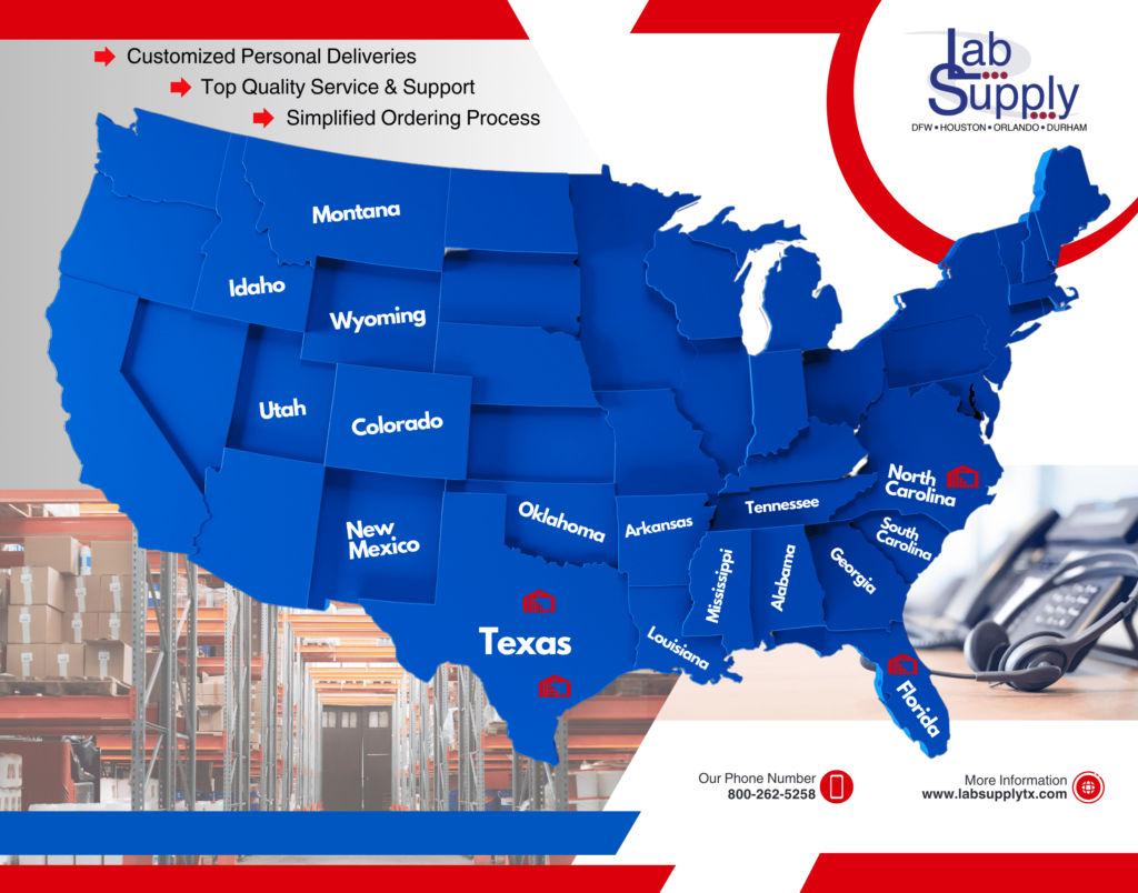 Lab Supply Territory Map Picture